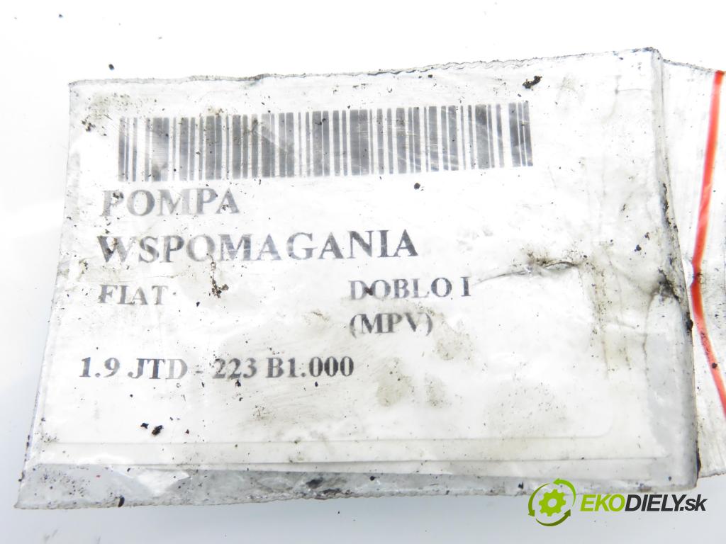FIAT DOBLO nadwozie wielkoprzestrzenne (MPV) (119_, 223_) KOMBIVAN 2003 77,00 1.9 JTD - 223 B1.000 1910,00 pumpa servočerpadlo 46534757 ; 26064414 (Servočerpadlo)