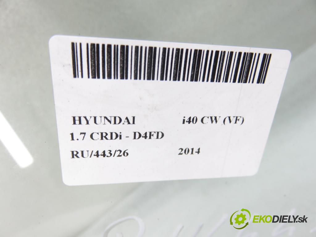 HYUNDAI i40 CW (VF) KOMBI 2014 100,00 1.7 CRDi 136 - D4FD 1685,00 Okno čelná