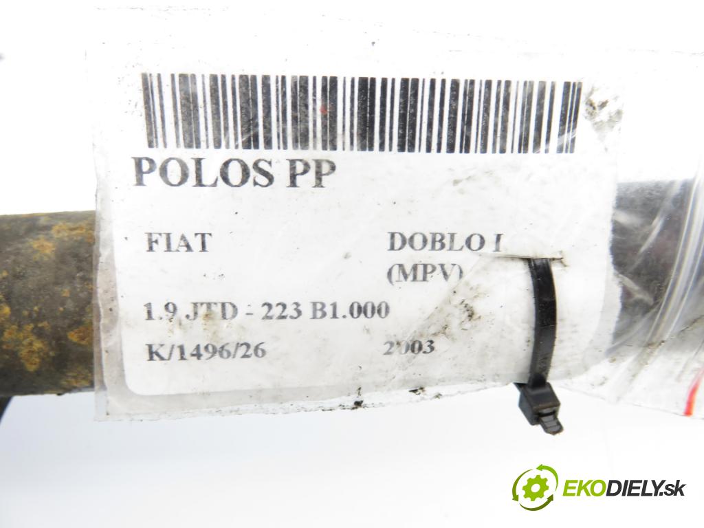 FIAT DOBLO nadwozie wielkoprzestrzenne (MPV) (119_, 223_) KOMBIVAN 2003 77,00 1.9 JTD - 223 B1.000 1910,00 Poloos PP