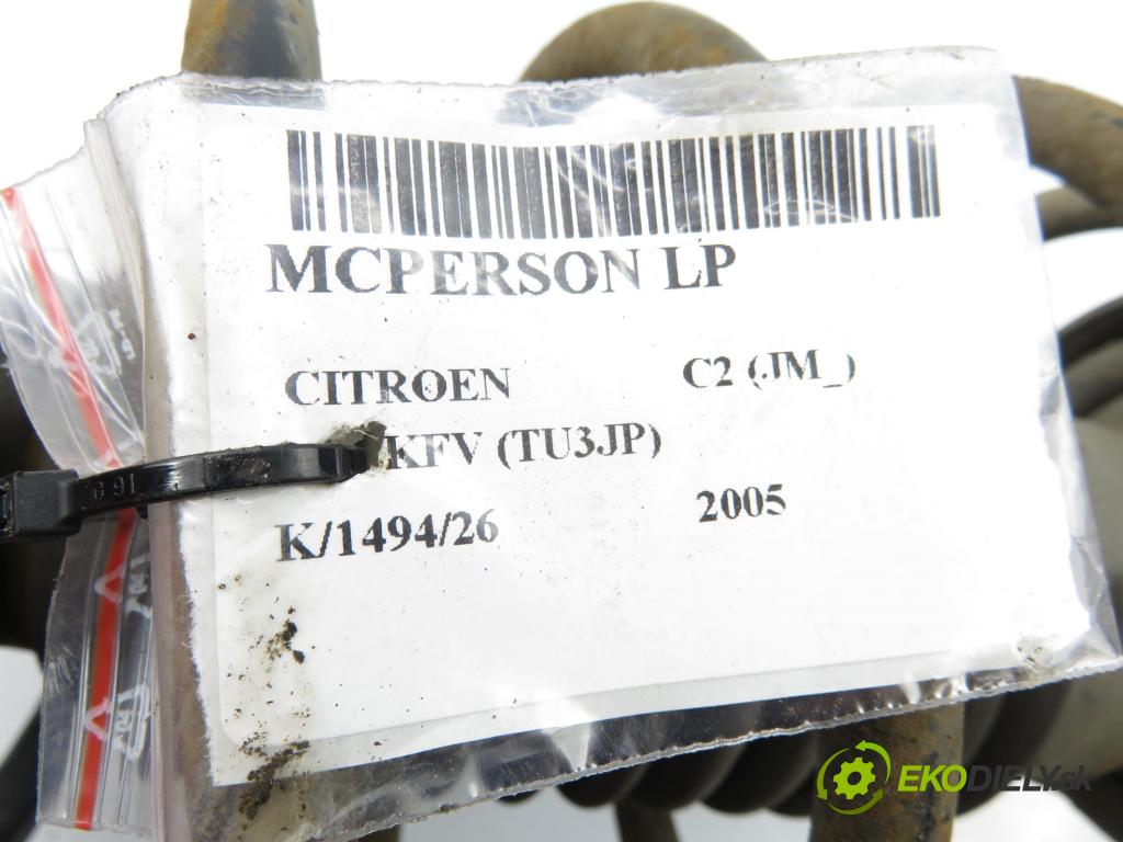CITROEN C2 (JM_) HB 2005 50,00 1.4 - KFV (TU3JP) 1360,00 MCPERSON LP