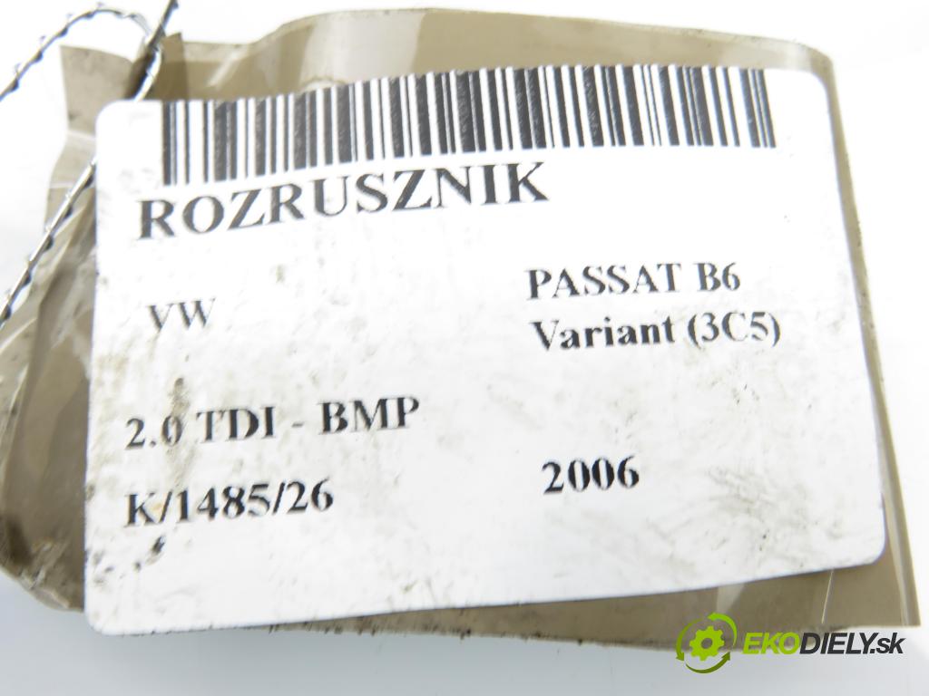 VW PASSAT B6 Variant (3C5) KOMBI 2006 103,00 2.0 TDI PD 8V 140 - BMP 1968,00 startér S0253 (Startér)