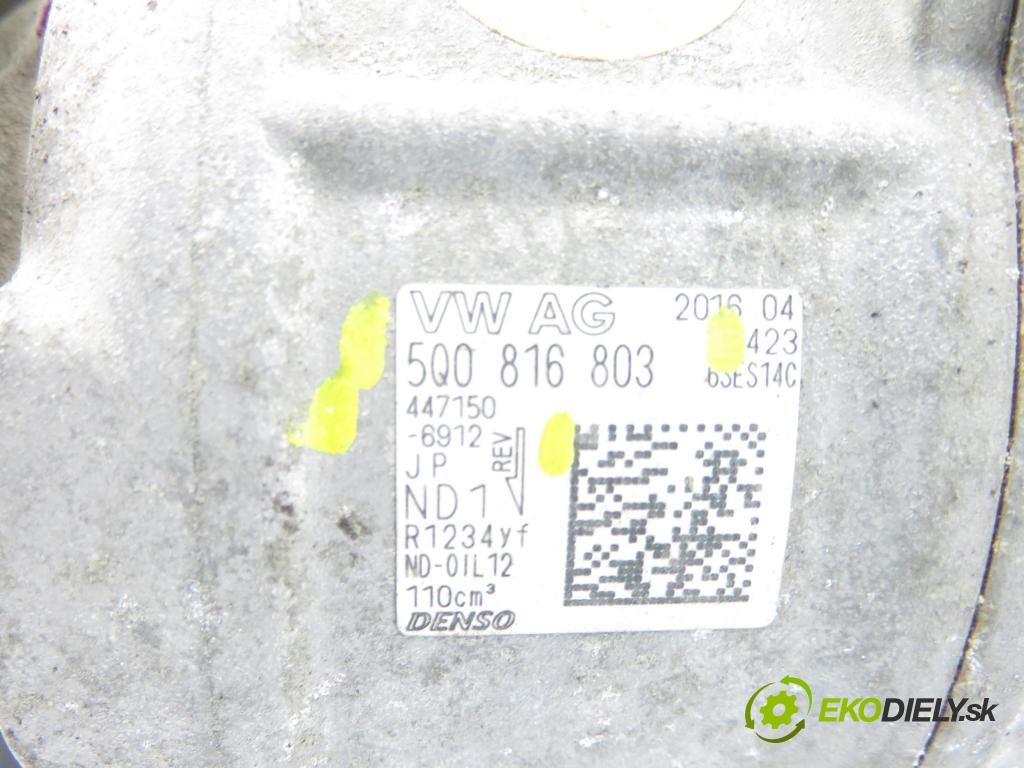 VW PASSAT B6 Variant (3C5) KOMBI 2006 103,00 2.0 TDI PD 8V 140 - BMP 1968,00 KOMPRESOR: klimatizácie 5Q0816803 ; 4471506912 (Kompresor klimatizácie)