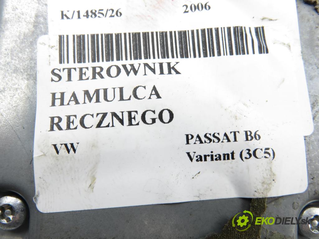 VW PASSAT B6 Variant (3C5) KOMBI 2006 103,00 2.0 TDI - BMP 1968,00 Riadiaca jednotka brzdy MANUÁLNY: 3C0907801B ; 15658301B