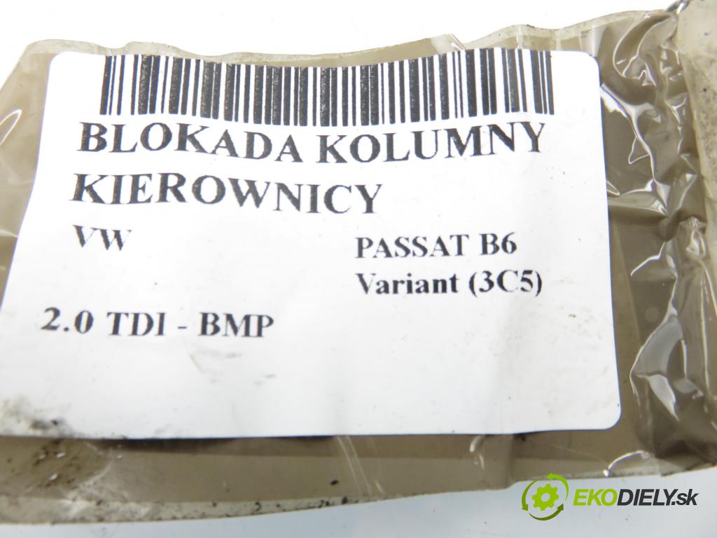 VW PASSAT B6 Variant (3C5) KOMBI 2006 103,00 2.0 TDI PD 8V 140 - BMP 1968,00 blokáda tyče volantu 3C0905861F