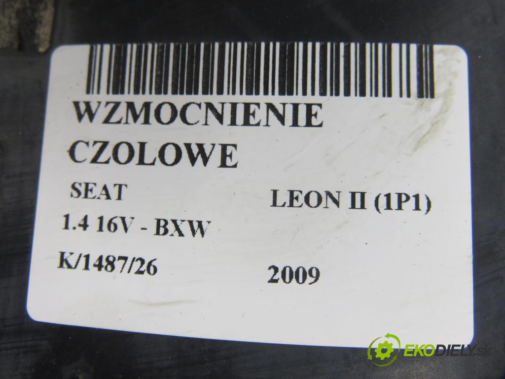 SEAT LEON (1P1) HB 2009 63,00 1.4 16V - BXW 1390,00 Výstuha čelné 1P0807109A