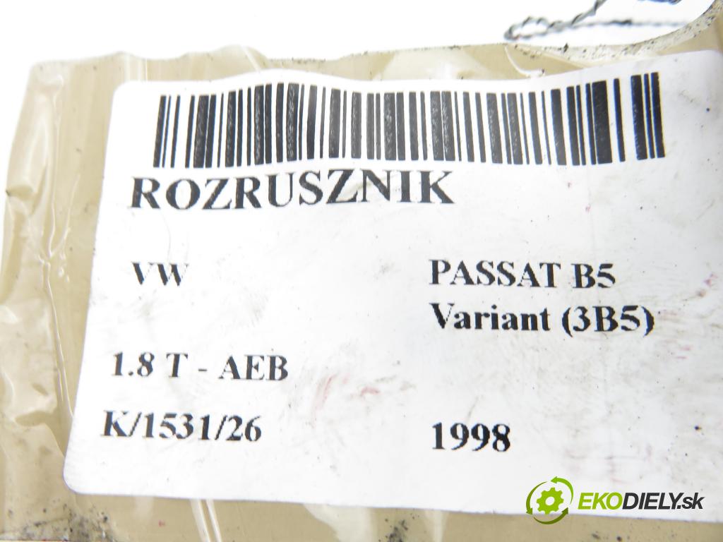 VW PASSAT B5 Variant (3B5) KOMBI 1998 110,00 1.8 T - AEB 1781,00 Štartér 058911027 (Štartér)
