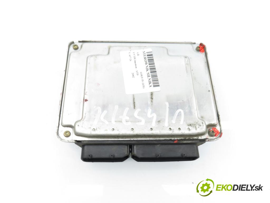 VW GOLF IV (1J1) HB 2002 74,00 1.9 TDI 4motion - ATD 1896,00 Riadiaca jednotka Motor 038906019DD ; 0281011065