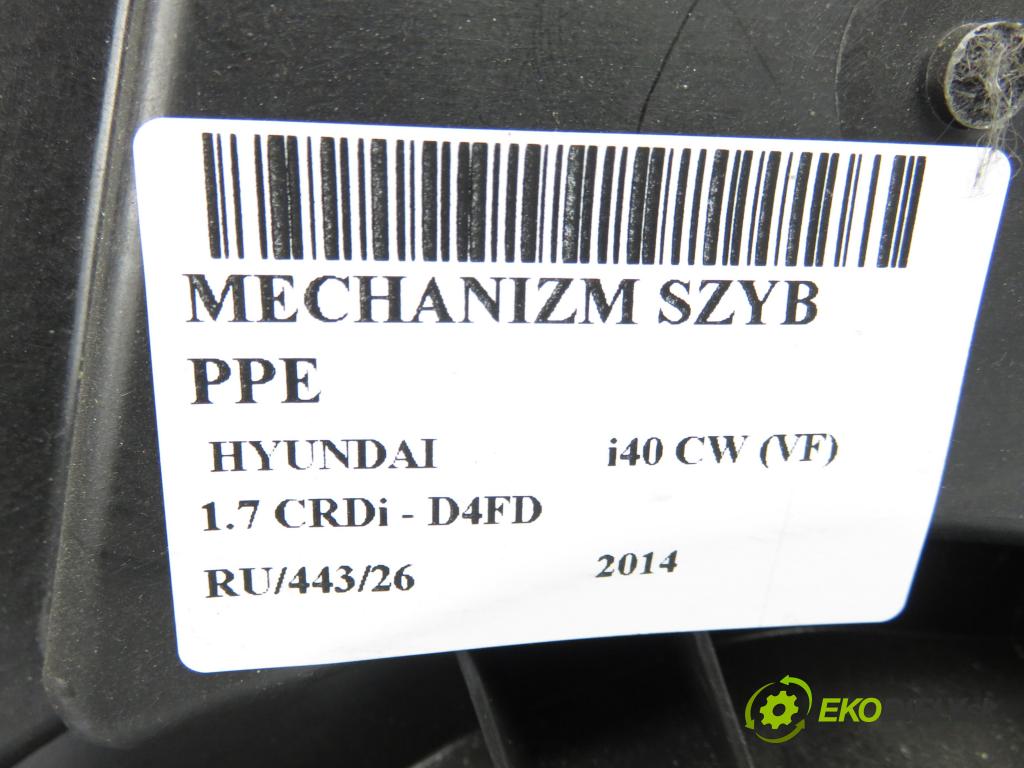 HYUNDAI i40 CW (VF) KOMBI 2014 100,00 1.7 CRDi 136 - D4FD 1685,00 Mechanizmus okien 824803ZXXX