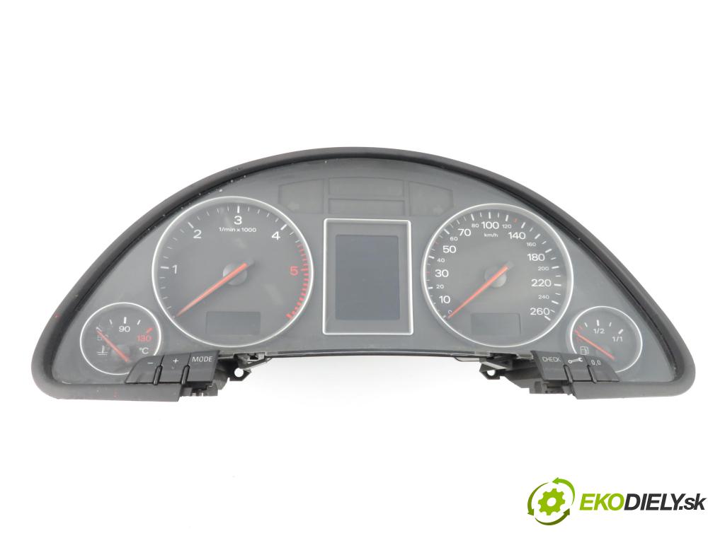 AUDI A4 Avant (8E5, B6) KOMBI 2004 96,00 1.9 TDI PD 130 - AVF 1896,00 Prístrojovka elektrický 0263626045 ; 8E0920900M