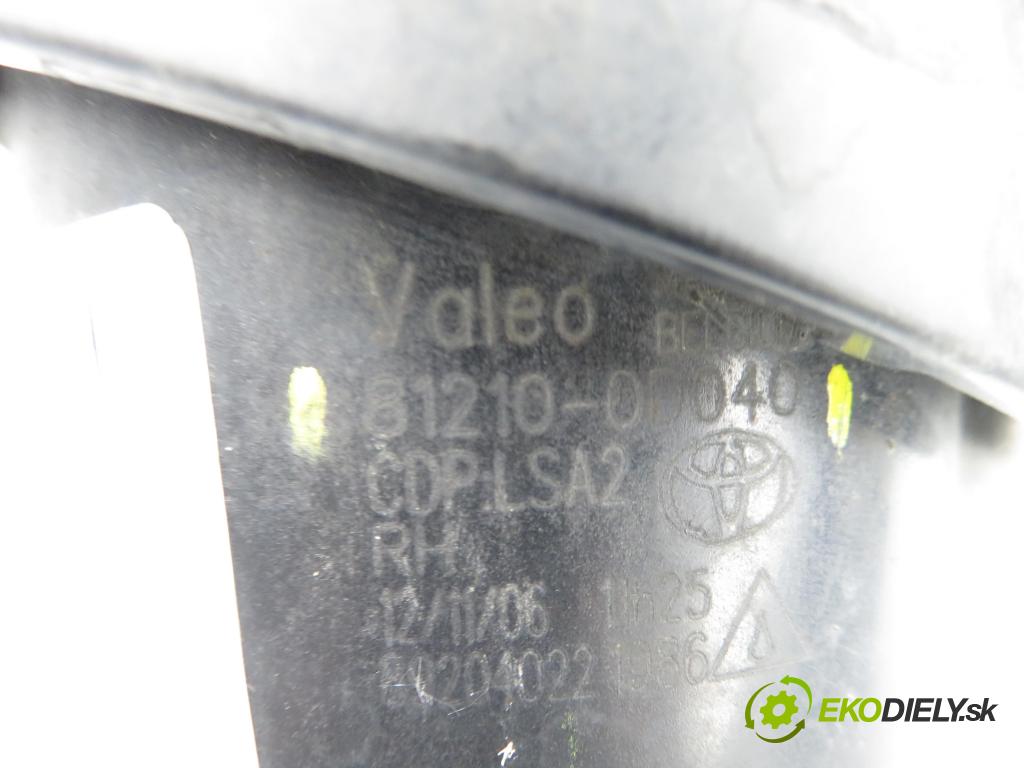 TOYOTA RAV 4 III (_A3_) SUV 2007 110,00 2.2 D 4WD 150 2231,00 Hmlové svetlo, hmlovka P 812100D040