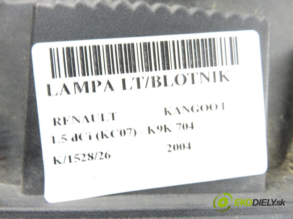 RENAULT KANGOO (KC0/1_) FURGON 2004 48,00 1.5 dCi 70 - K9K 704 1461,00 Svetlo ľavé zadné