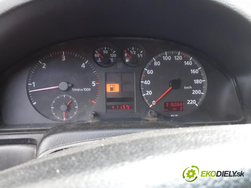 AUDI A4 (8D2, B5) SEDAN 1996 66,00 1.9 TDI - 1Z 1896,00 Prístrojovka elektrický 8D0919033A