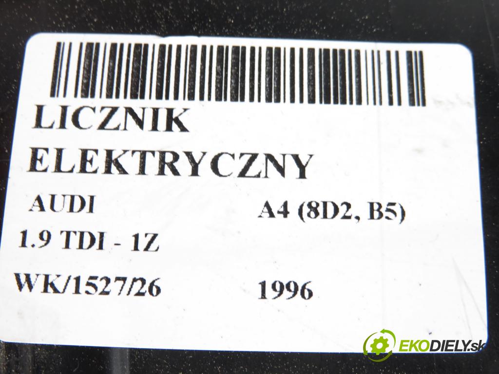 AUDI A4 (8D2, B5) SEDAN 1996 66,00 1.9 TDI - 1Z 1896,00 Prístrojovka elektrický 8D0919033A