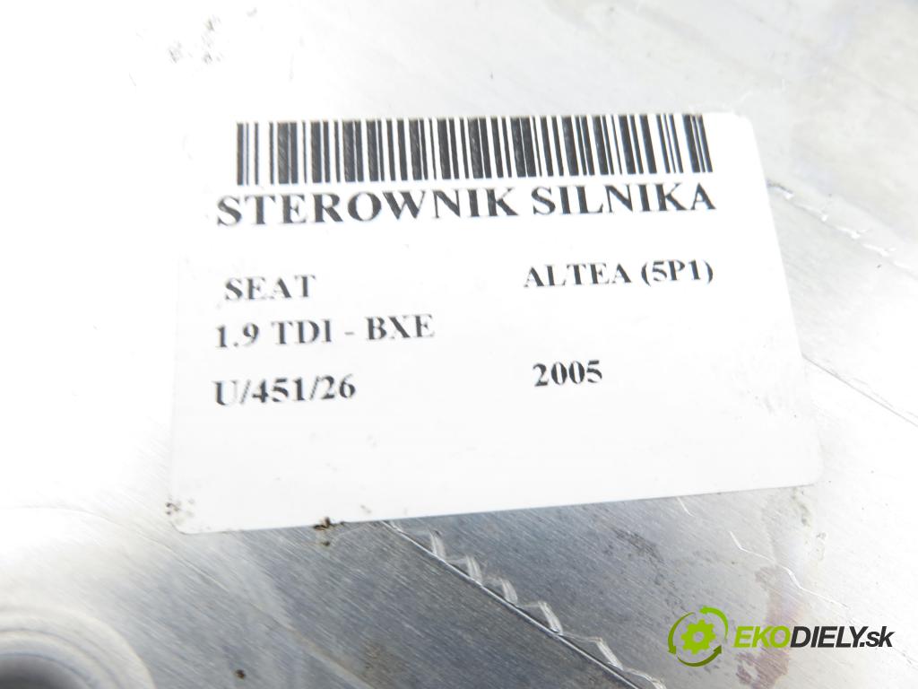 SEAT ALTEA (5P1) HB 2005 77,00 1.9 TDI PD 105 - BXE 1896,00 Riadiaca jednotka Motor 0281011885 ; 03G906016DG