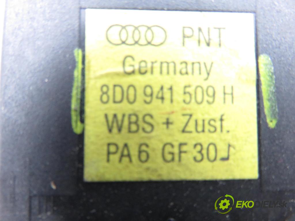 AUDI A4 Avant (8D5, B5) KOMBI 1998 66,00 1.9 TDI - AHU 1896,00 prepínač výstražných (núdzových) 8D0941509H