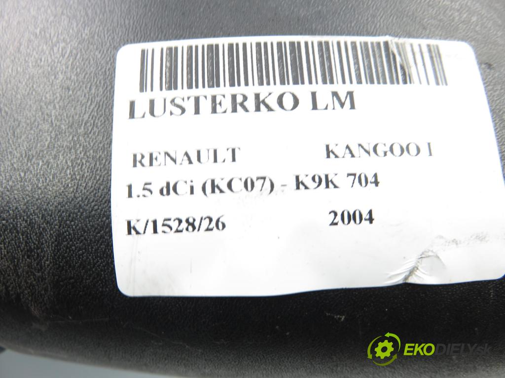 RENAULT KANGOO (KC0/1_) FURGON 2004 48,00 1.5 dCi (KC07) - K9K 704 1461,00 Spätné zrkadlo