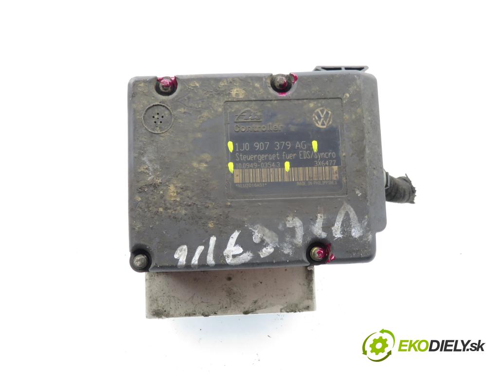 VW GOLF IV (1J1) HB 2002 74,00 1.9 TDI 4motion - ATD 1896,00 Pumpa ABS 1J0907379AG ; 10094903543 ; 1J0614217F (Pumpa ABS)