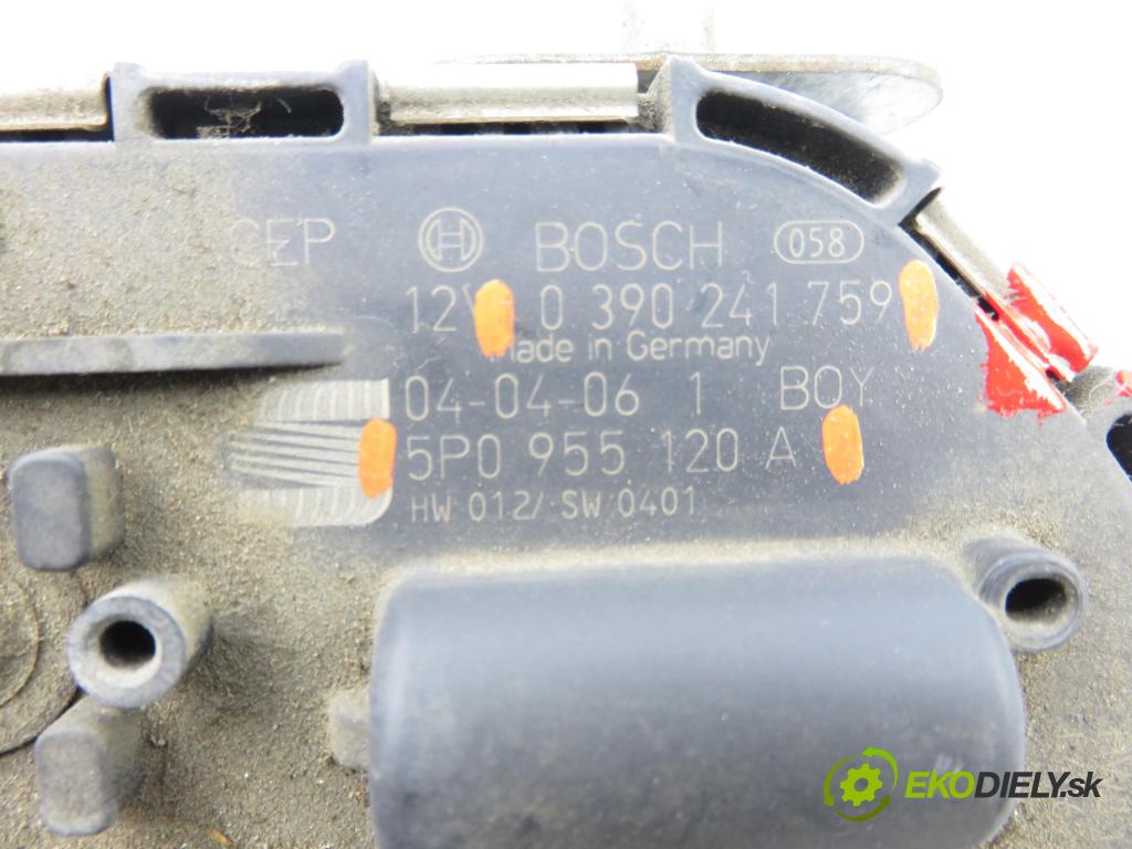 SEAT ALTEA (5P1) HB 2005 77,00 1.9 TDI PD 105 - BXE 1896,00 Motorček stieračov 0390241759 ; 5P0955120A ; 5P0955024C