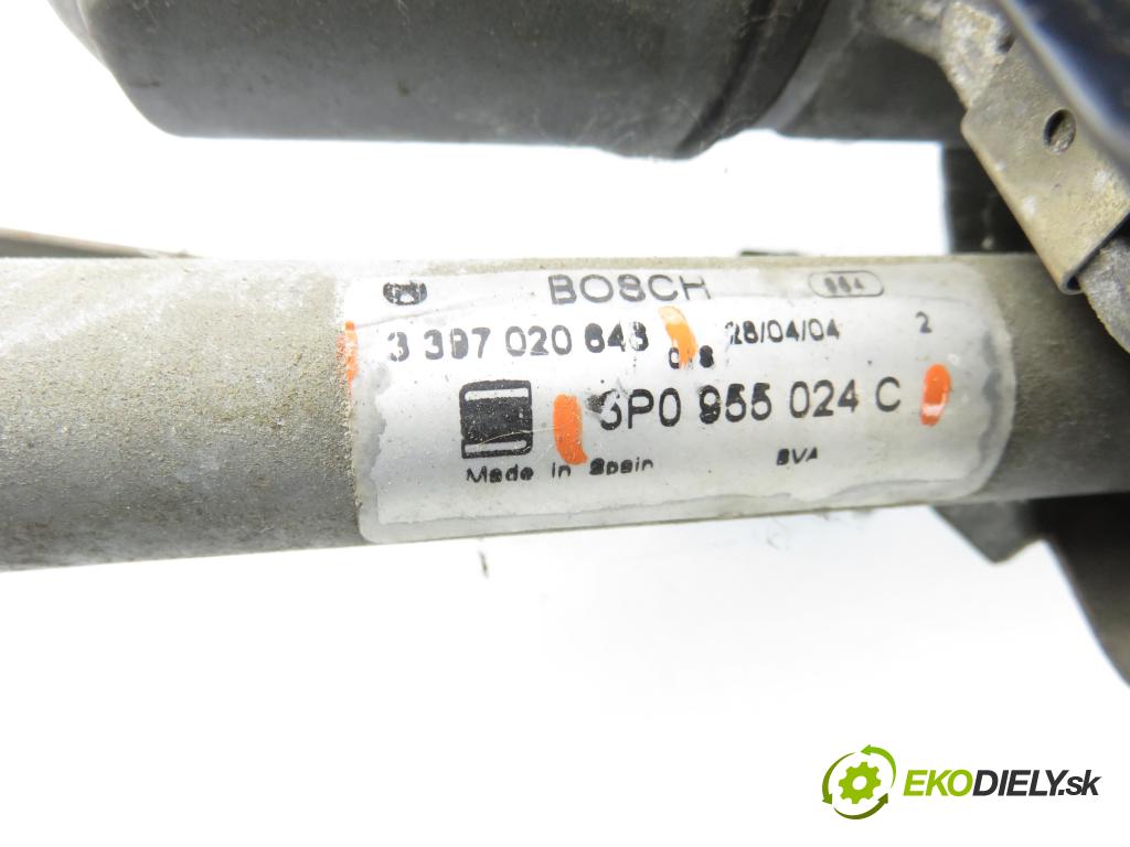 SEAT ALTEA (5P1) HB 2005 77,00 1.9 TDI PD 105 - BXE 1896,00 Motorček stieračov 0390241759 ; 5P0955120A ; 5P0955024C