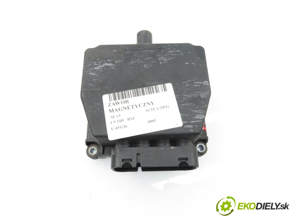 SEAT ALTEA (5P1) HB 2005 77,00 1.9 TDI PD 105 - BXE 1896,00 VENTIL magnetický 6Q0906625