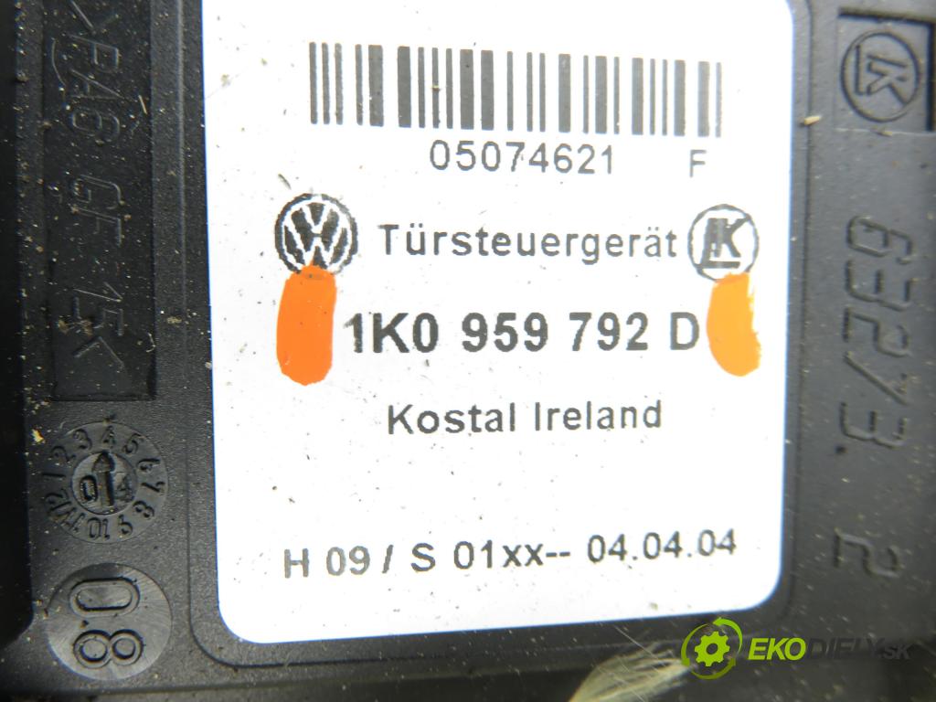 SEAT ALTEA (5P1) HB 2005 77,00 1.9 TDI PD 105 - BXE 1896,00 Mechanizmus okien 1K0959792D ; 5P0837402A ; 1T0959702A