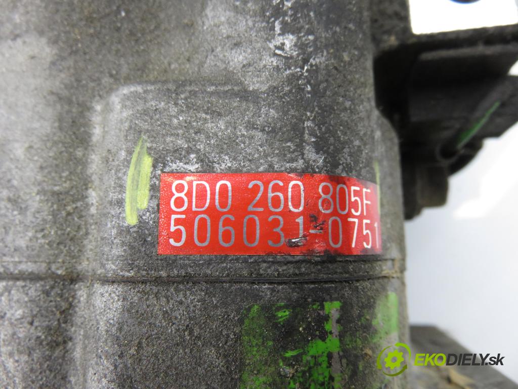 AUDI A4 (8D2, B5) SEDAN 1996 66,00 1.9 TDI - 1Z 1896,00 KOMPRESOR: klimatizace 8D0260805F (Kompresor klimatizace)
