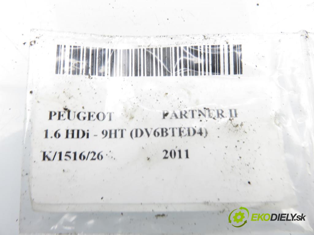 PEUGEOT PARTNER Skrzynia FURGON 2011 55,00 1.6 HDi - 9HT (DV6BTED4) 1560,00 KOMPRESOR: klimatizace SD7V16 (Kompresor klimatizace)