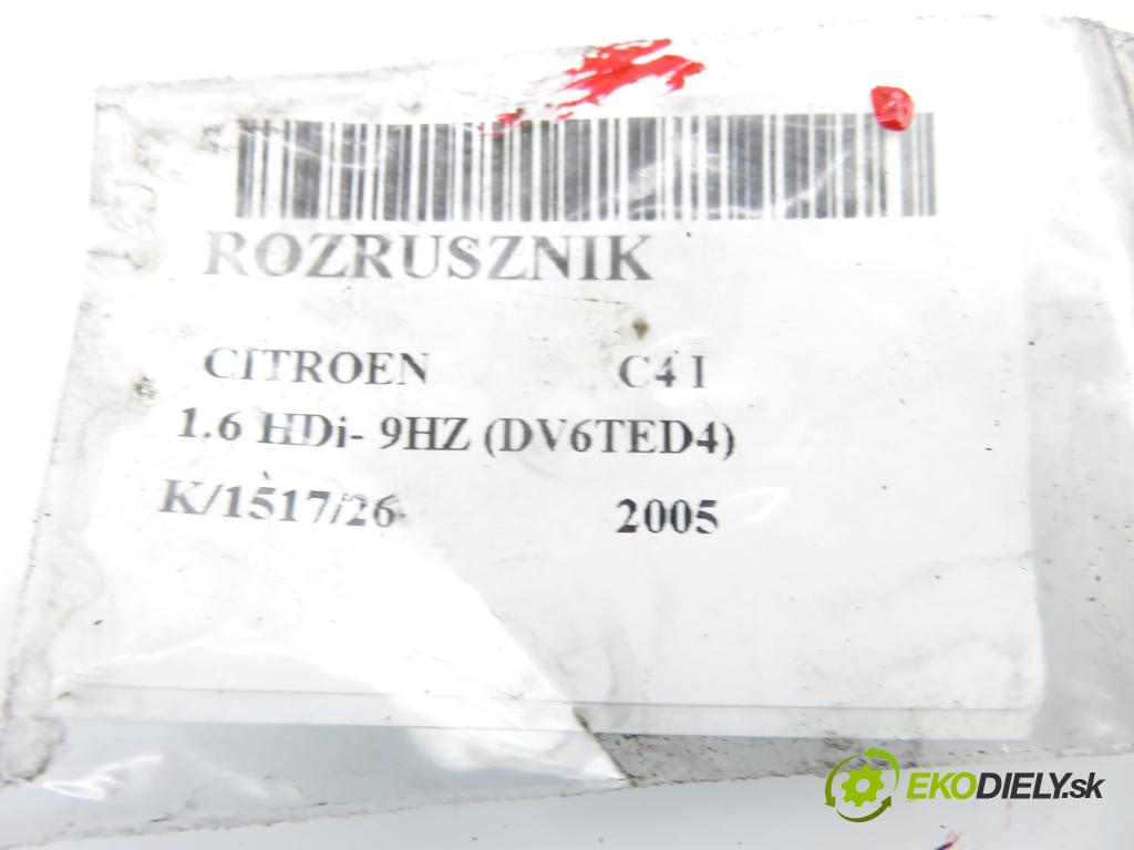 CITROEN C4 I (LC_) HB 2005 80,00 1.6 HDi 109 - 9HZ (DV6TED4) 1560,00 startér S3057 (Startér)
