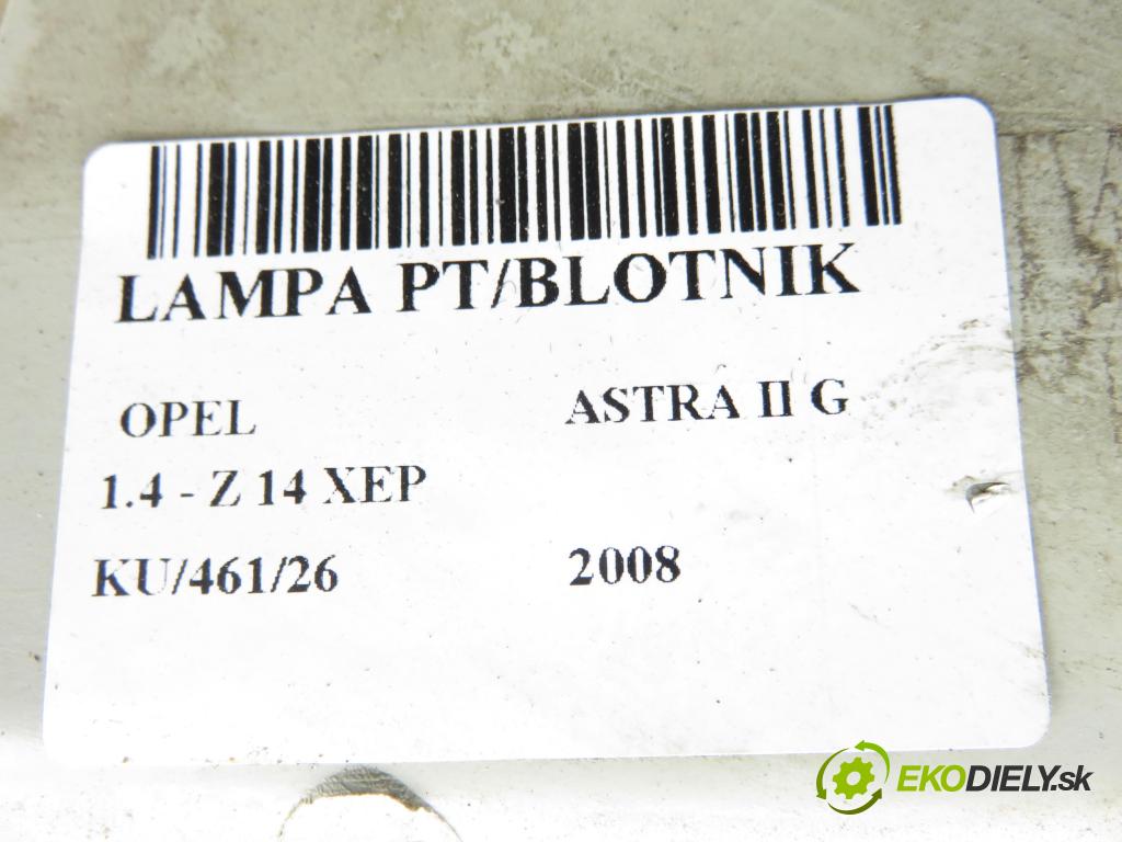OPEL ASTRA G liftback (T98) HB 2008 66,00 1.4 - Z 14 XEP 1364,00 Svetlo pravé zadné