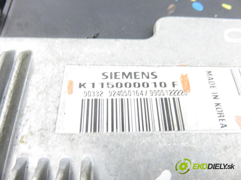 DAEWOO MATIZ (M100, M150) HB 2000 38,00 0.8 52 - F8CV 796,00 spinačka / imobilizéra IMMO / Riadiaca jednotka K115000010F ; 96259124 ; 96315230