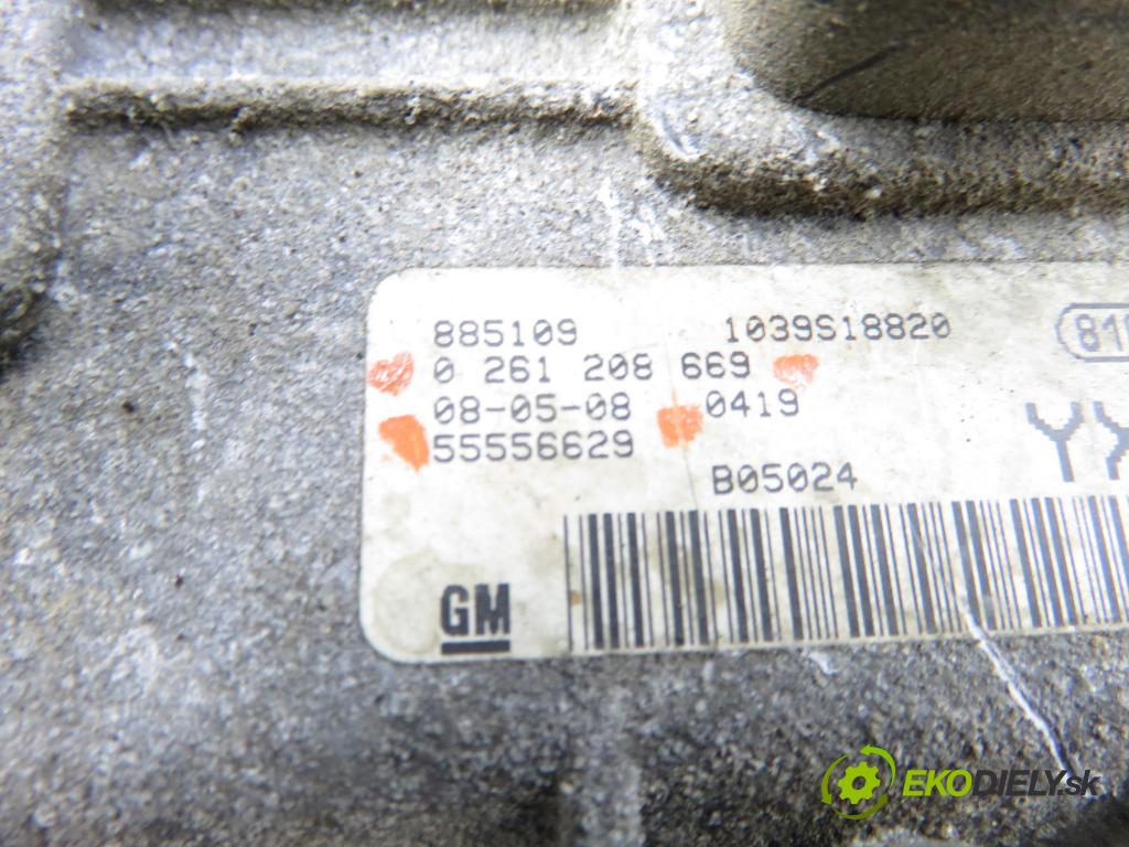 OPEL ASTRA G liftback (T98) HB 2008 66,00 1.4 - Z 14 XEP 1364,00 Riadiaca jednotka Motor 0261208669 ; 55556629