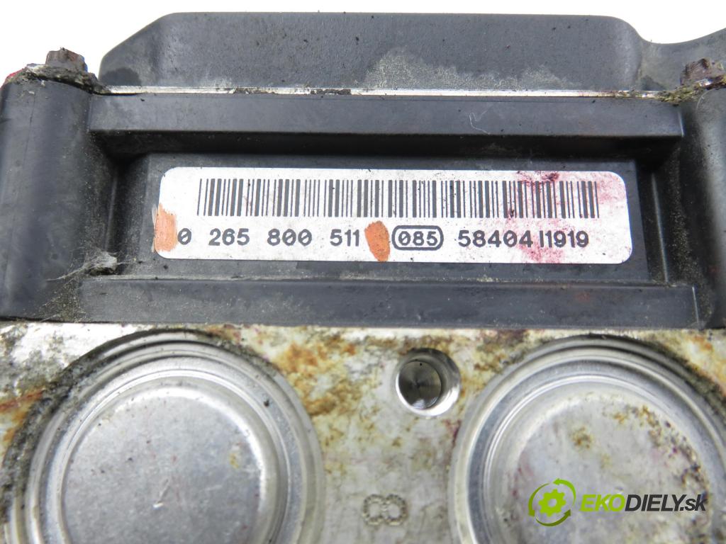 VW POLO (9N_) HB 2005 51,00 1.4 TDI - BNM 1422,00 Pumpa ABS 0265800511 ; 0265231712 ; 6Q0614117S (Pumpa ABS)