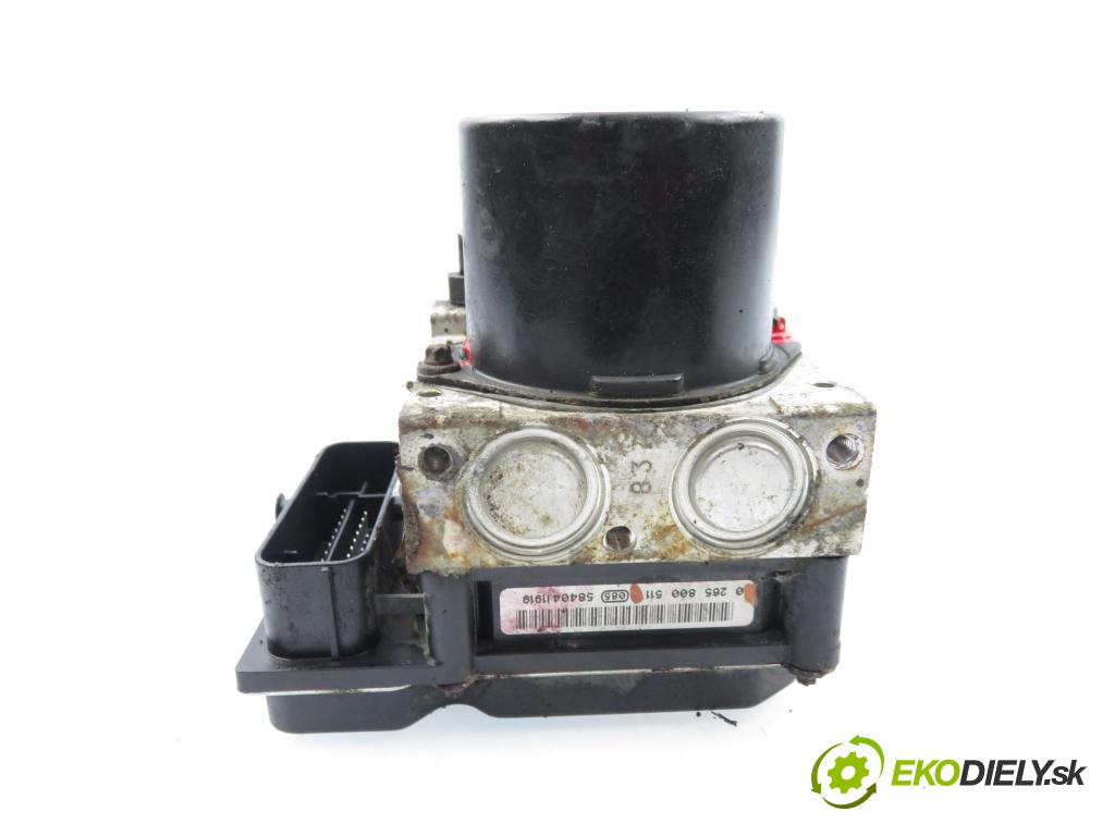 VW POLO (9N_) HB 2005 51,00 1.4 TDI - BNM 1422,00 Pumpa ABS 0265800511 ; 0265231712 ; 6Q0614117S (Pumpa ABS)
