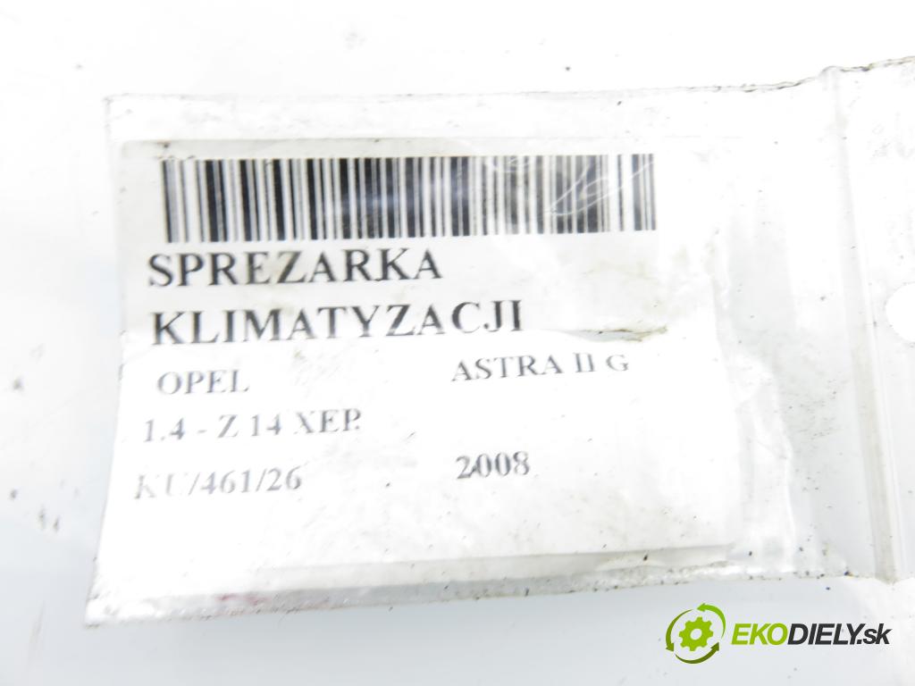 OPEL ASTRA G liftback (T98) HB 2008 66,00 1.4 - Z 14 XEP 1364,00 KOMPRESOR: klimatizácie  (Kompresor klimatizácie)