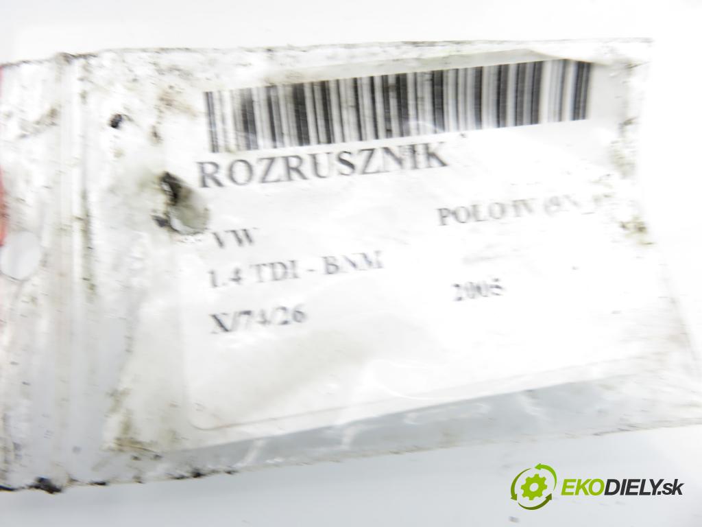 VW POLO (9N_) HB 2005 51,00 1.4 TDI - BNM 1422,00 Štartér (Štartér)