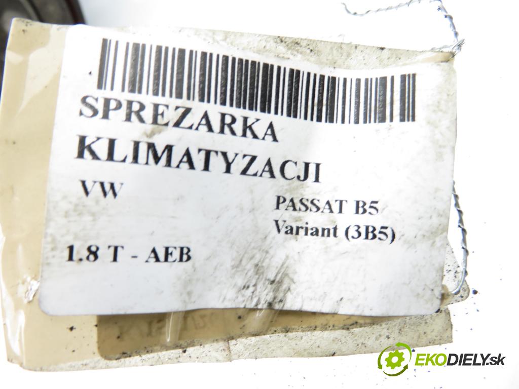 VW PASSAT B5 Variant (3B5) KOMBI 1998 110,00 1.8 T - AEB 1781,00 KOMPRESOR: klimatizace 8D0260805D ; 5062310500 ; 5060310780 (Kompresor klimatizace)