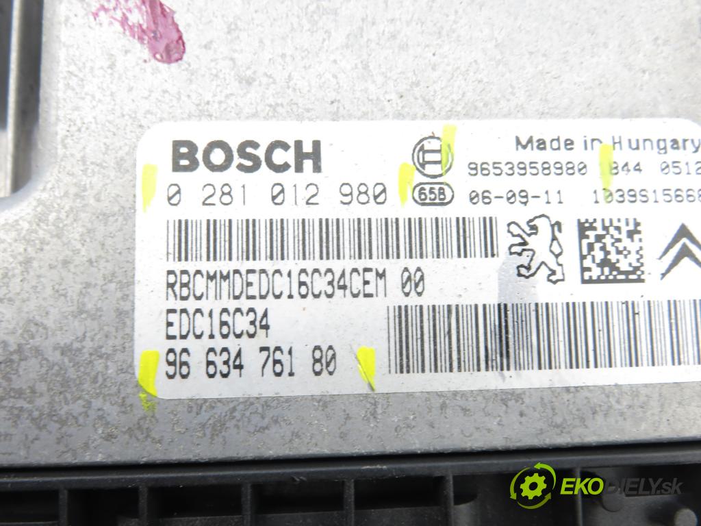 CITROEN C4 Grand Picasso I (UA_) MINIVAN 2006 80,00 1.6 HDi - 9HZ (DV6TED4) 1560,00 Riadiaca jednotka Motor 9663476180 ; 0281012980 ; 9653958980