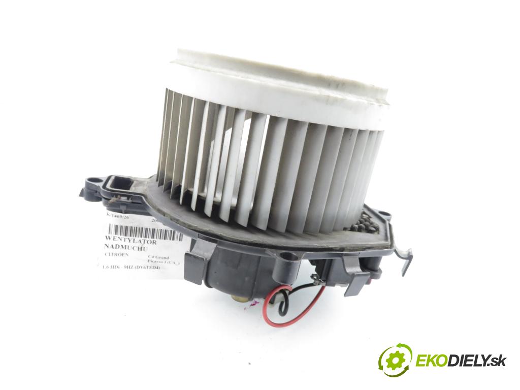 CITROEN C4 Grand Picasso I (UA_) MINIVAN 2006 80,00 1.6 HDi - 9HZ (DV6TED4) 1560,00 Ventilátor vetráku 5E2228000 ; 9654652480