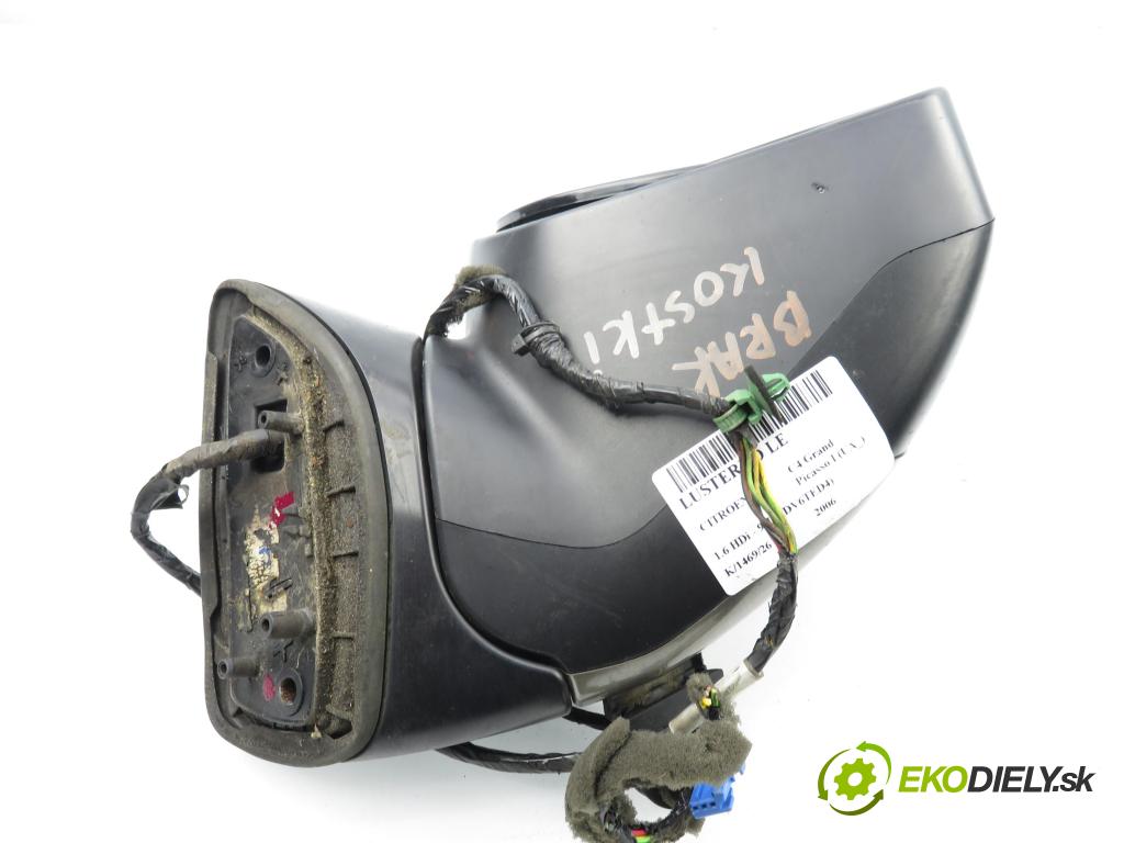 CITROEN C4 Grand Picasso I (UA_) MINIVAN 2006 80,00 1.6 HDi - 9HZ (DV6TED4) 1560,00 Spätné zrkadlo LE