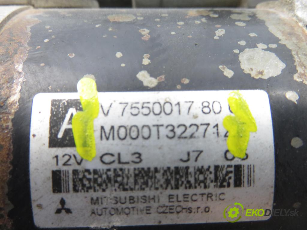 PEUGEOT 308 (4A_, 4C_) HB 2007 88,00 1.6 VTi 120 - 5FW (EP6) 1598,00 Štartér 755001780 ; M000T32271 (Štartér)