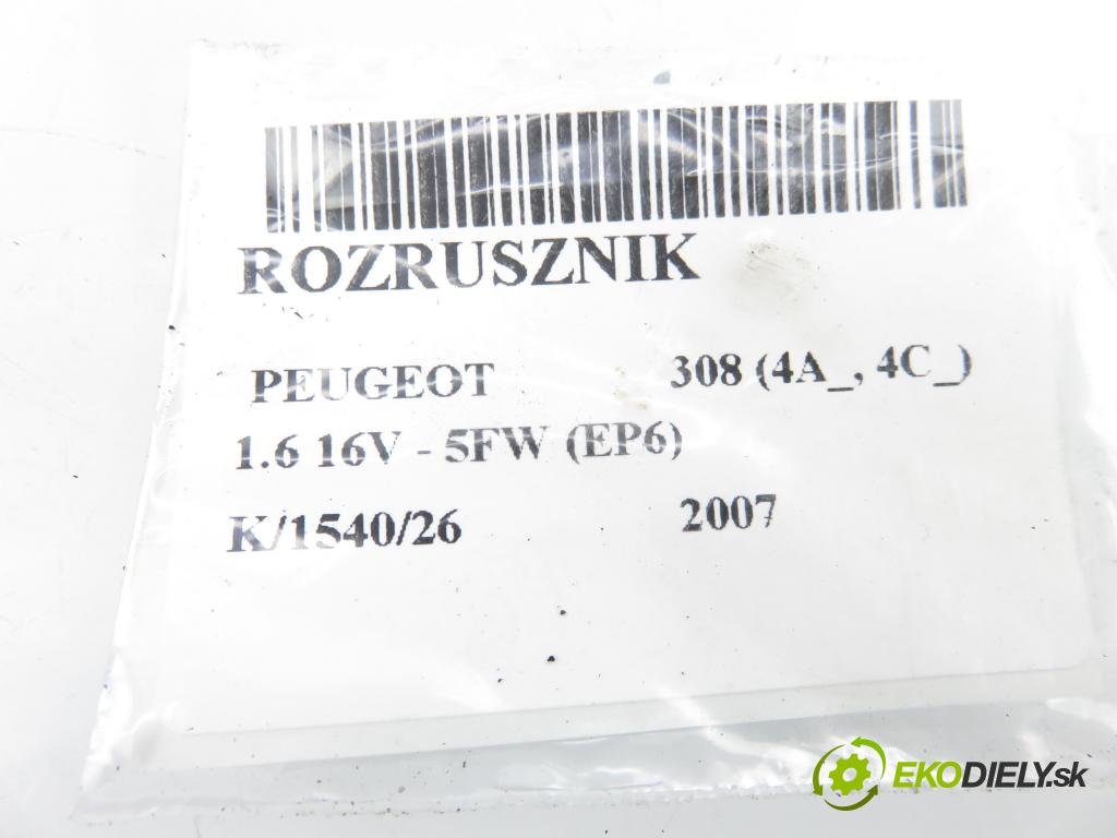 PEUGEOT 308 (4A_, 4C_) HB 2007 88,00 1.6 VTi 120 - 5FW (EP6) 1598,00 Štartér 755001780 ; M000T32271 (Štartér)