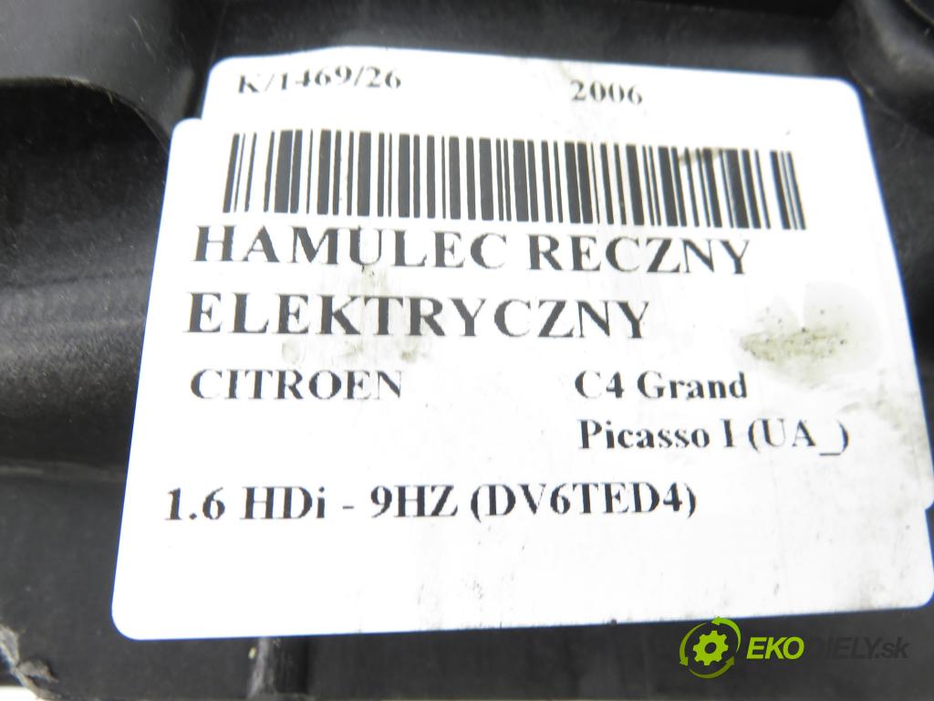 CITROEN C4 Grand Picasso I (UA_) MINIVAN 2006 80,00 1.6 HDi - 9HZ (DV6TED4) 1560,00 BRZDA: ručny elektrický 9682749180 ; A2C53092224 ; 0204280088