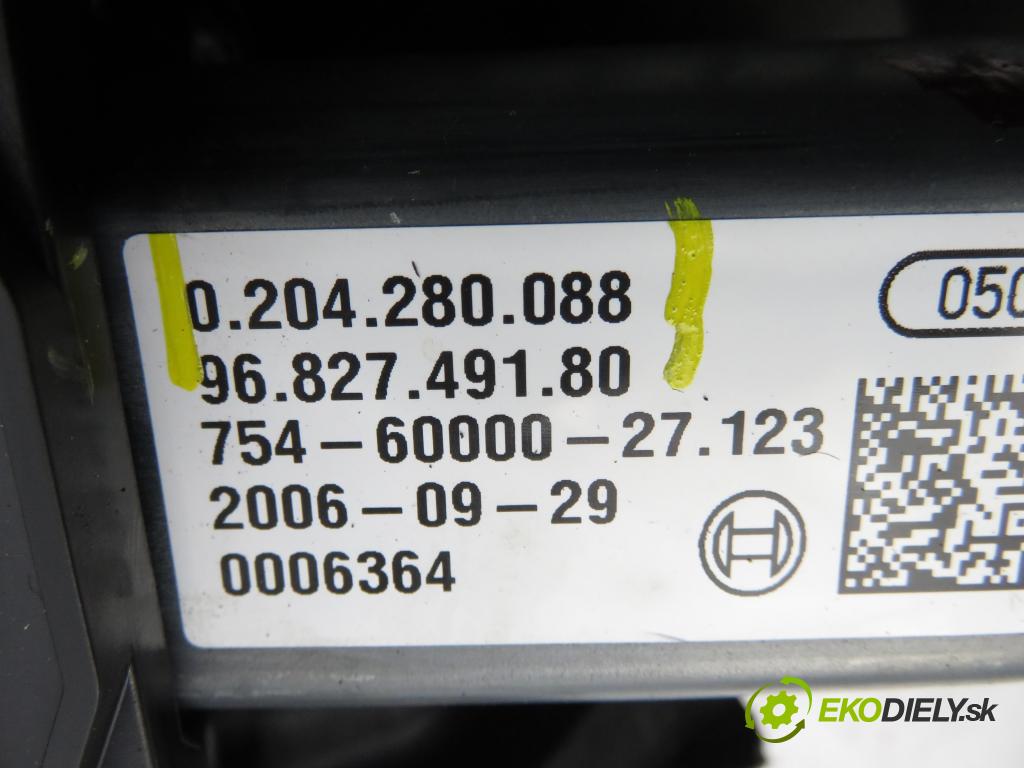 CITROEN C4 Grand Picasso I (UA_) MINIVAN 2006 80,00 1.6 HDi - 9HZ (DV6TED4) 1560,00 BRZDA: ručny elektrický 9682749180 ; A2C53092224 ; 0204280088