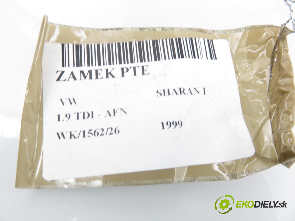 VW SHARAN (7M8, 7M9, 7M6) MINIVAN 1999 81,00 1.9 TDI 110 - AFN 1896,00 zámok PTE 93BG220A20DD