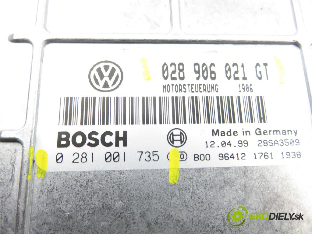 VW SHARAN (7M8, 7M9, 7M6) MINIVAN 1999 81,00 1.9 TDI - AFN 1896,00 Riadiaca jednotka Motor 028906021GT ; 0281001735