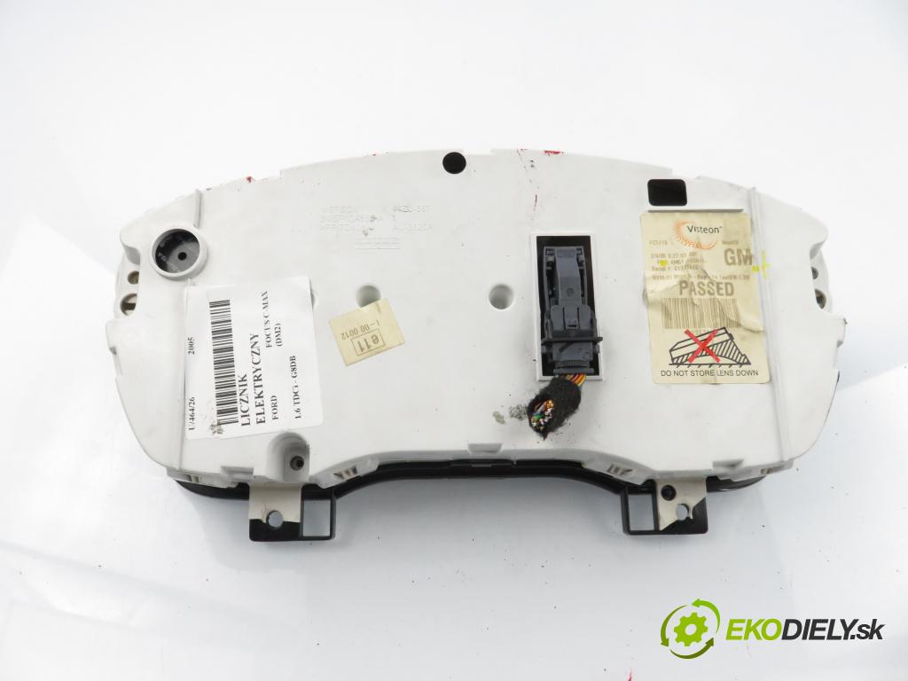 FORD FOCUS C-MAX (DM2) MINIVAN 2005 80,00 1.6 TDCi 109 - G8DB 1560,00 Prístrojovka elektrický 4M5T10849GM