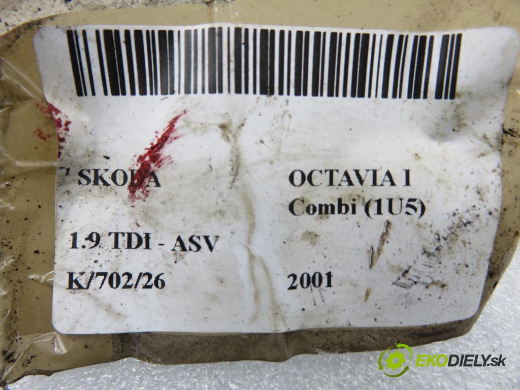 SKODA OCTAVIA I Combi (1U5) KOMBI 2001 81,00 1.9 TDI - ASV 1896,00 Koleso dvojvrstvové 038105264J ; 038141025PX ; 038141031K