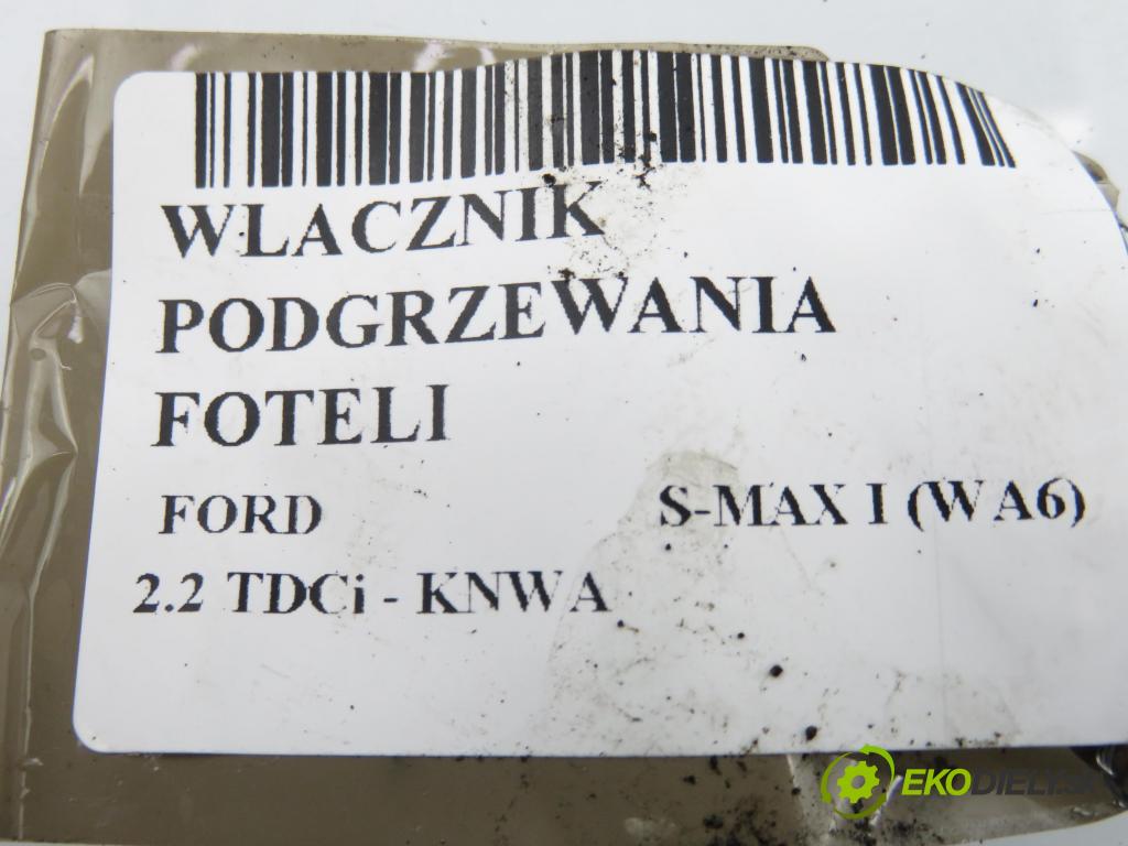 FORD S-MAX (WA6) MINIVAN 2014 147,00 2.2 TDCi - KNWA 2179,00 prepínač vyhrievania sedačky BS7T19K314AB