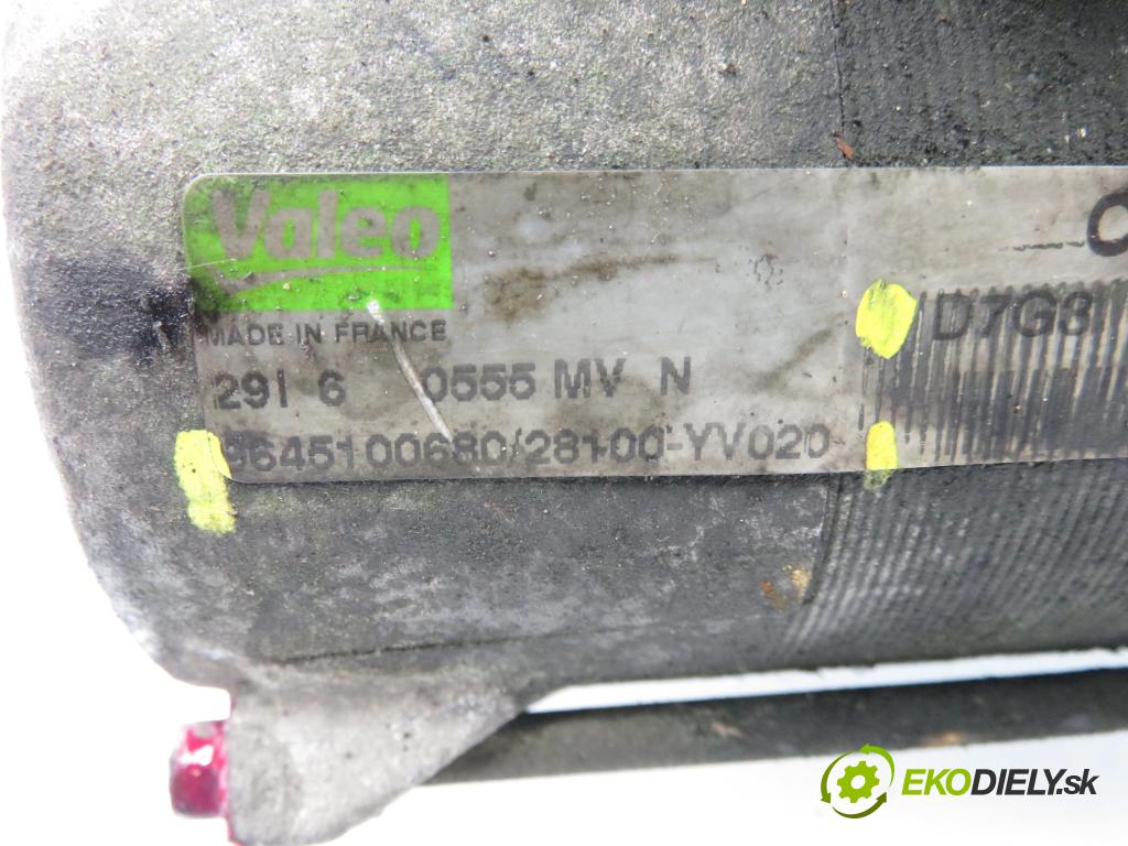 CITROEN C4 Grand Picasso I (UA_) MINIVAN 2006 80,00 1.6 HDi - 9HZ (DV6TED4) 1560,00 startér 9645100680 ; D7G3 ; 28100YV020 (Startér)