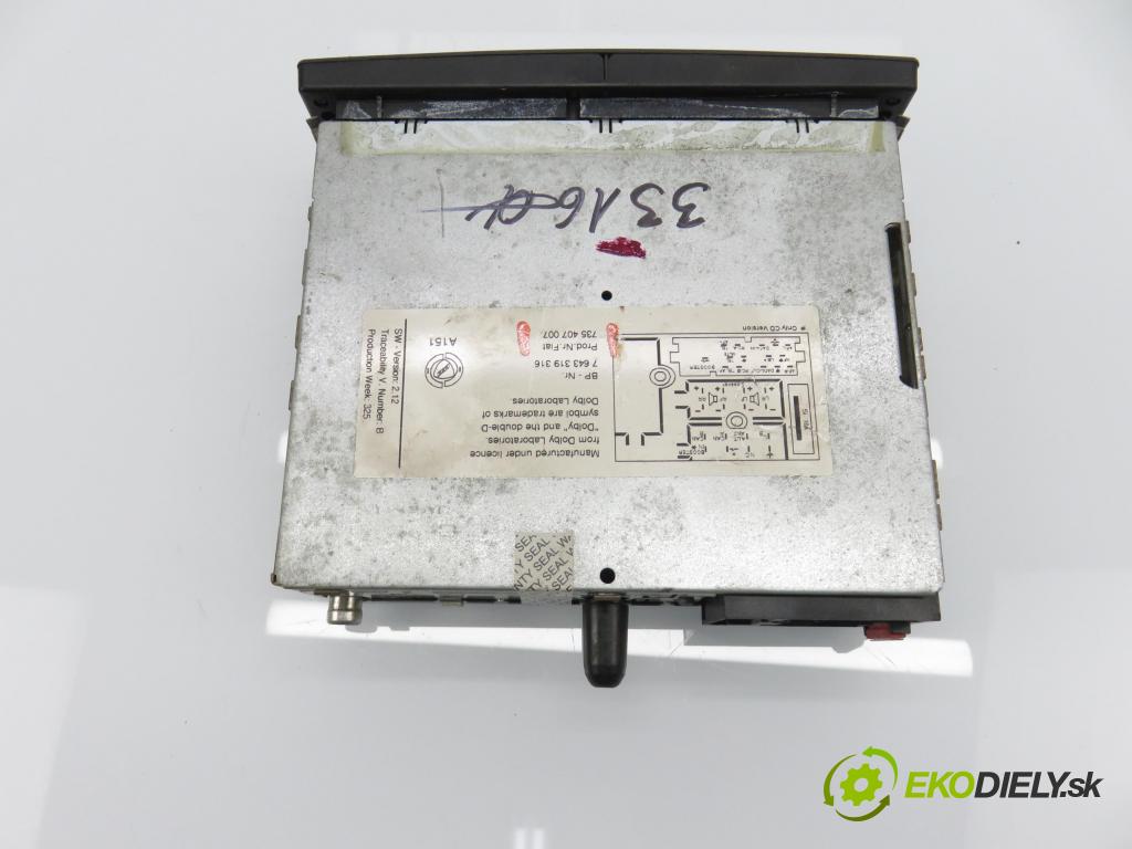 PEUGEOT BOXER Skrzynia (244) FURGON 2006 94,00 2.8 HDi - 8140.43S (F28DTCR) 2798,00 RADIO Modul 735407007